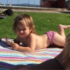 Bild från Framnäsbadet av @yoysan - Sötaste lilla kayla 