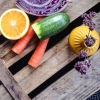Creation in the kitchen, cakes with greens, vegetables and fruits - that's the style 