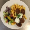 Falafel talrik..(Vegetarisk)