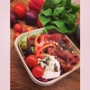 Lovely salads made by Ninne