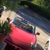 Helt rätt att glida in i nercabbad Alfa Romeo