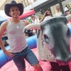 Lone Star är med Bullriding på Carl Oskardagarna, Växjö och bäste tjurridare är Abdulrahman från Åseda. Tiden på 51 sekunder.