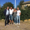 Vår ordförande Anders Mårtensson med representanter från regionförbundet. Tack Mats, Åsa och Bruno för ett trevligt besök!

Regionförbundet har delfinansierat projekt på Garpen så som:
- Marknadsföring 
- Skolhuset (fasadbyte mm)
- Båten Anna 
- Kommunal 