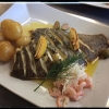 Idag serverar vi helstekt rödspätta med kokt potatis, brynt smör, pepparrot & kapris med grillad citron på toppen. Välkomna!