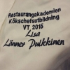 Hurra! Husmor Lisa blev kursetta på Restaurangakademins Kökschefsutbildning. En otroligt proffsig utbildning där jag lärt mig väldigt mycket och gjort många insikter om min egen restaurang.