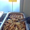 Fredag den 26-09-2014.
After work Buffe kl.16:00-20:00.

1.Friterade.Räkor,Kyckling,Fläsk,Grönsaker !!!
2.Vårrullar.
3.Stekta äggnudlar.
4.Pad peaw wahn Ruam:Blandad Kyckling,nötkött,fläskkött med grönsaker i sötsur sås.
5.Gryta nötkött med rödcurry I kok