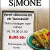 Tacoskväll imorgon onsdag 29/4 