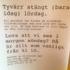 Attention alla Uggla lovers! Imorgon (lördag 8 aug) är vi tyvärr stängda. Please see memo. Happy Helg! ❤️