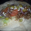 NYHET KYKLING KEBAB
tallrik med pommes ,ibergsallad tomat,fefaroni och vitlöksås 80kr