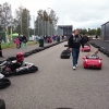Nu kör alla barnen förfullt både med elbilar och gokarts,vid