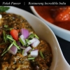Palak Paneer - Hemlagad ost  med bladspenat - populär vegetarisk mat