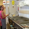 Här flippas allt, utom moset, blir så jädrans kladdigt har jag märkt.