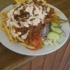kebabtallrik med pommes
