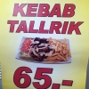 Idag så kostar Kebab Tallriken endast 65kr!
Kom in och beställ eller ring och beställ på 0433-10075!