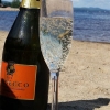 Bild från Orbaden - Hälsingland av @hot4snow - Playa del Orbaden #prosecco