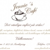 KOMMANDE HELG...

D v s lördag 8/8 samt söndag 9/8 är Jennie's Café stängt för allmänheten. Detta då det kommer att vara uthyrt till ett privat sällskap.

Likaså tas inga beställningar emot till varken lördag eller söndag.

Fredag 7/8 samt måndag 10/8 öpp
