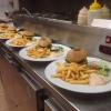 Vår nya hamburgare