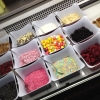 Kom in till oss på Café värdshuset och prova vår härliga frozen yoghurt. Vi har massvis med topping, såser och strössel för stora och små.