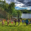 Bild av @ingkarlkemp - Friday: Midsummer Eve celebrations at Pengsjö #traditions #lovelysun
