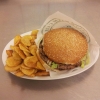 Alltid gott med hamburgare på måndagar!