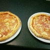Vi har nu börjat med ostkant pizza 