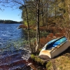 Bild från Pickel Sjön av @vittsjonu - Vackert nere vid vattnet och promenad i fina vårvädret. #vittsjönu #vittsjö #pickelsjön #båt #sjö #natur #sverige #skåne #vår