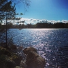 Bild från Pickel Sjön av @vittsjonu - Ännu en fin bild vid vattnet med utsikt över Pickelsjön. #pickelsjön #sjö #vittsjönu #vittsjö #vår