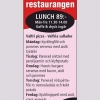 Välkomna att luncha hos oss med god mat och vacker utsikt över havet  !!  Premiär  1/6/2015 .