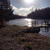 Bild från Ramsjön av @jsmarcus - Inga badgäster vid bryggan idag???#