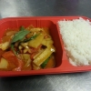 Kom o prova våran nya rätt.  Kyckling med rödcurry, kokosmjölk m.m :)