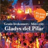 Imorgon är det musik på Larmtorget i vanlig ordning. Gladys del Pilar står på scen. Drop in gäller mellan kl 19 och 21.