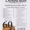 Restaurang Bakfickan Pizzameny!