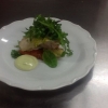 Dagens fiskrätt; citronbakad kummel med rostade rotsaker och örtcreme
