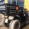 Äntligen är hemkörningsfyrhjulingen komplett... Med vår nya slogan...