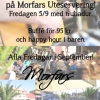 Varmt välkomna idag till vår premiär för Afterworken på Morfars Uteservering! Vi kör även trubadur från 18:00