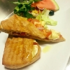 Ciabatta med salami & brie 