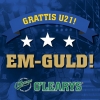 Vi vill ge våra grabbar ett stort grattis till EM-guldet! Vilken match det blev.