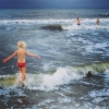 Bild från Stranden I Båstad av @sofianordenskioeld - Vilt kvällsbad. #sommaren2015