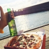 Bild från Soldäcket, Västra Hamnen av @paldeak - Inte lite sommar-feeling efter jobbet. 27 grader + uniform = kanske inte bästa kombon!