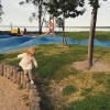 Bild från Lekplatsen Båstad av @senjaandco - A playground at the beach might be one of the most fun things! 