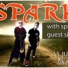 På lördag är det livemusik :) 
Kungen inom svensk electro gästar oss och kommer få DownTown att röja fett. 
Gratis inträde! Missa nu inte SPARK!