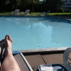 Bild från Vattenpalatset av @elegbg - Slappar i en solstol, känns som semester :) #sommar #sol  #vattenpalatset
