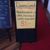 Dagens lunch : Medelhavspasta m vitlök,tomatsås & havets läckerheter. Varmt välkomna