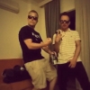 Glad midsommar önskar två salta Frankes-boys från ett blött Marmaris.