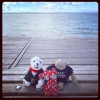 Bild från Gröniningen av @sid_zogeas - our view from the beach chair #izac #zogeas #sid