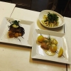 Dagens!

● smörstekt torskrygg m. Citronsås, fänkål samt kokt potatis 

● bifflindström serveras m. Rödvinsky, persiljesmör samt stekt potatis

● pasta m. Rökt lax