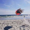 Bild från Stranden I Höllviken av @jonasteiler - Le Parkour practice on the beach with Elliot