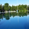 Solen skiner! Parkenbadet har idag öppet 06.00-08.00 samt 10.00-20.00. Vattenpalatset  har öppet 10.00-17.00. Välkomna!