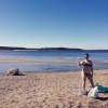 Bild från Rullsand av @urbanandreas - Hamnade lite oväntat på nudiststrand.