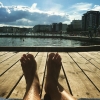 Bild från Playa del Tanto av @ansofilus - Sommarens sista bad? Tack Tantobadet för perfekt solläge! #bikinihäng